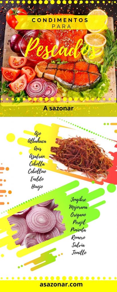 Ingredientes que combinan bien con pescados