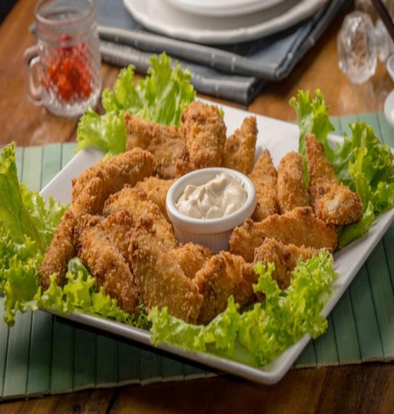 Pechugas de pollo empanadas