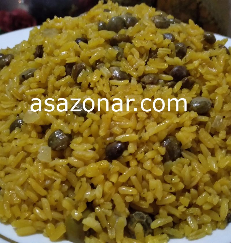 arroz con gandules bajo en sal