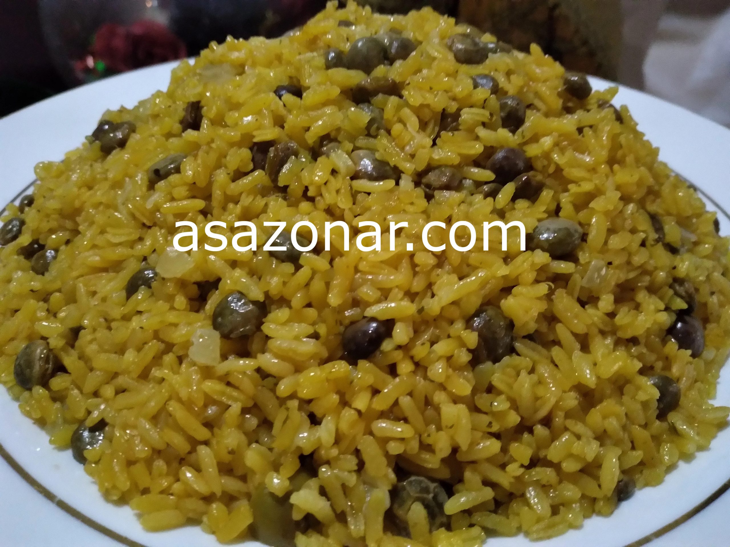 arroz con gandules bajo en sal